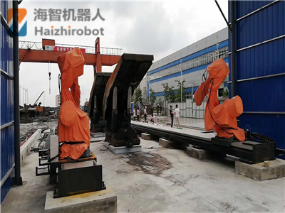 移動導(dǎo)軌機(jī)器人 自動化機(jī)械手臂
