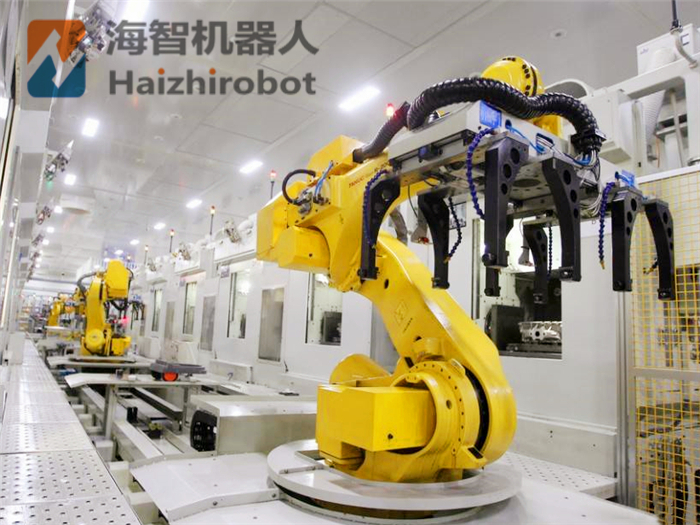 自動化機器人生產(chǎn)線