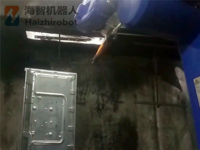 電視機(jī)配件噴涂機(jī)器人（機(jī)箱后蓋，前面板、中框）(圖1)