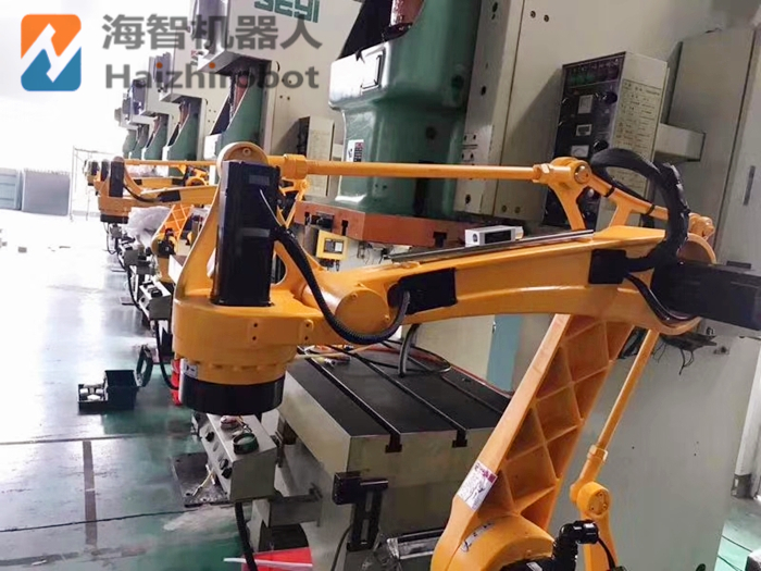 4關(guān)節(jié)沖壓機(jī)械手生產(chǎn)線(xiàn) 沖床機(jī)械臂應(yīng)用(圖7)